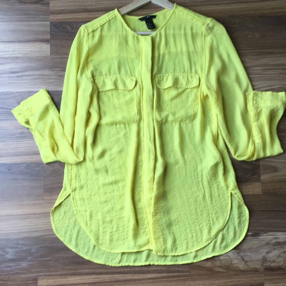 Bright Yellow top